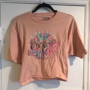 Marvel crop top